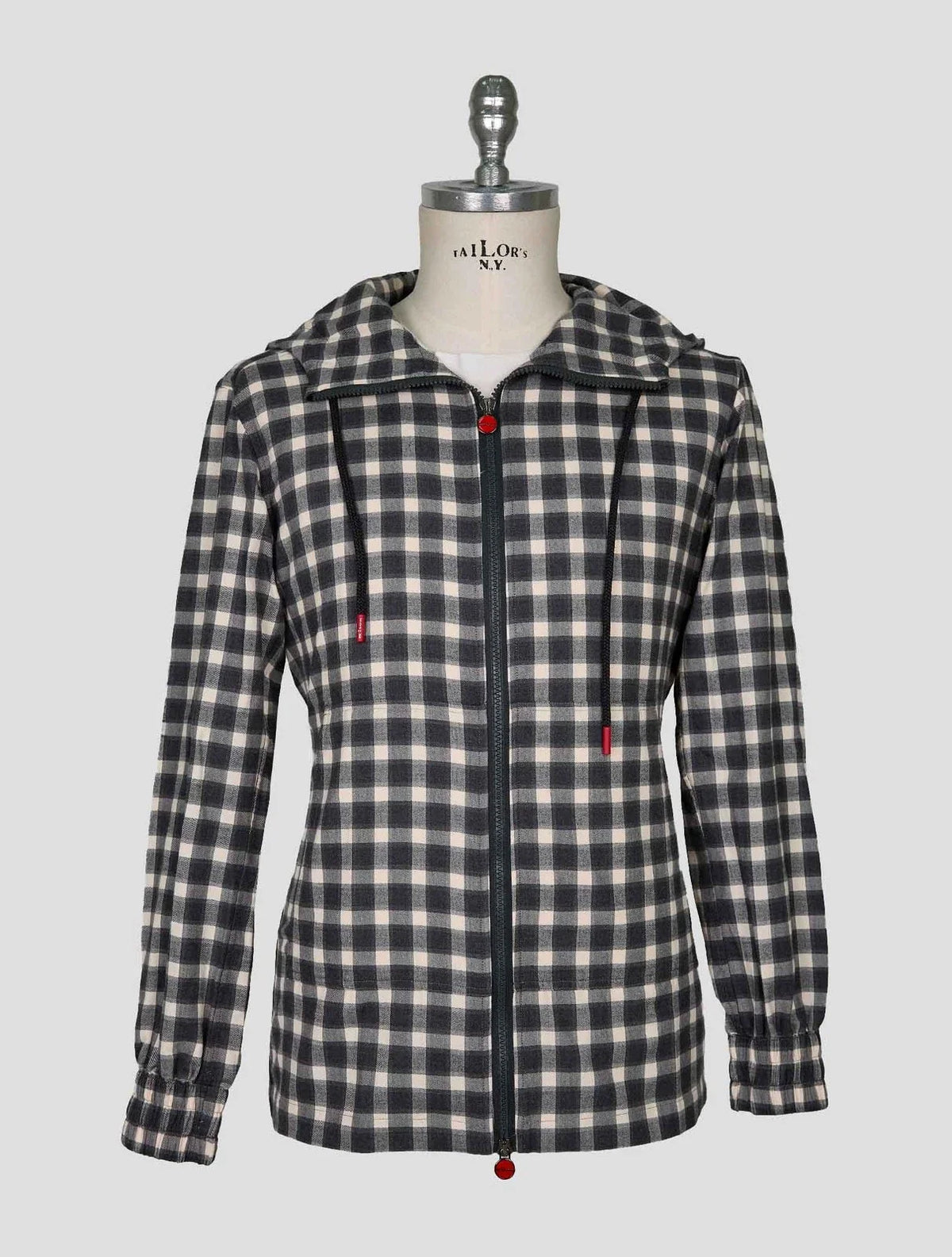 NEW KITON WHITE GRAY COTTON SHIRT UMBI EU 50 - US 40 - M KME68