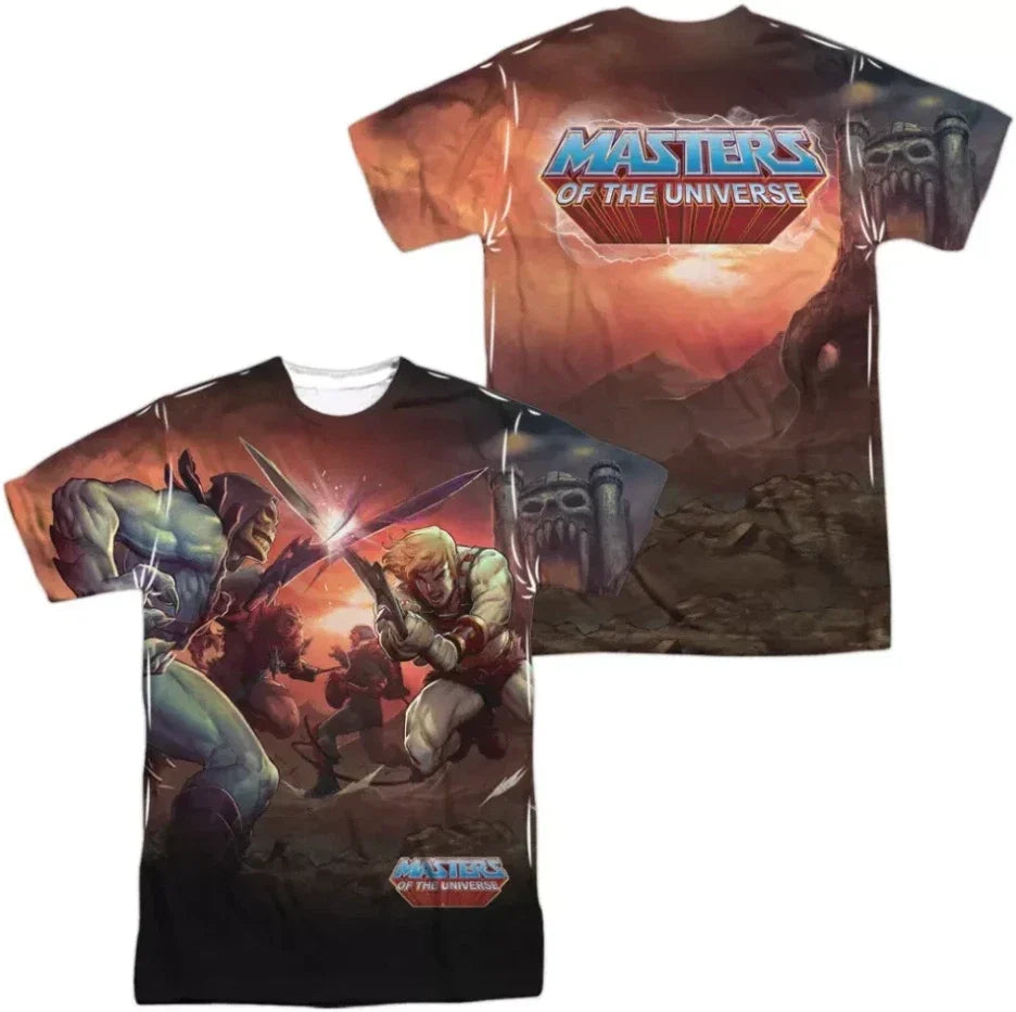 Masters of The Universe cartoon 3D T-shirt