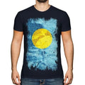 Palau Grunge Flag Mens T-Shirt Belau Football Palauan Jersey Gift