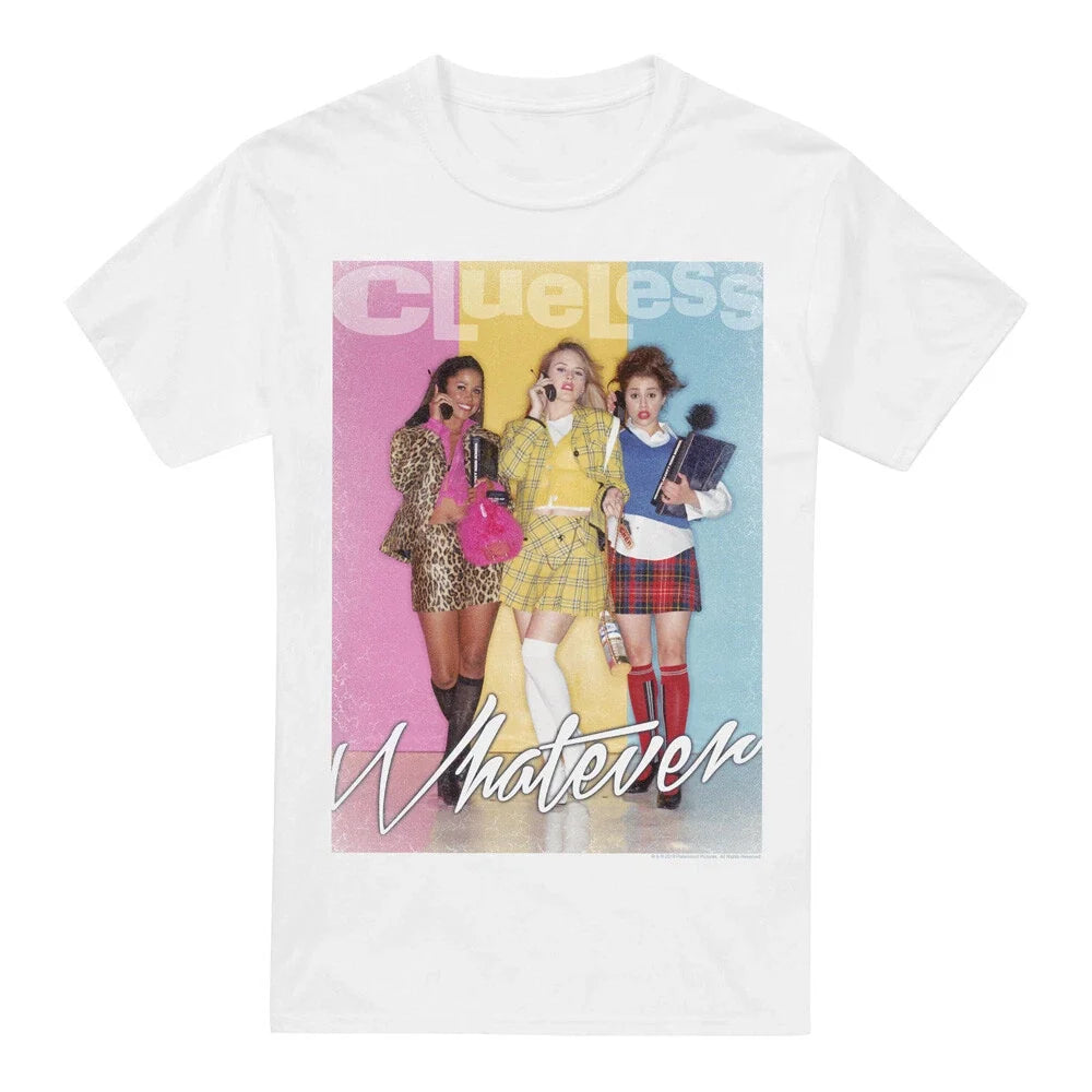 Clueless Whatever T-Shirt S-2XL, White