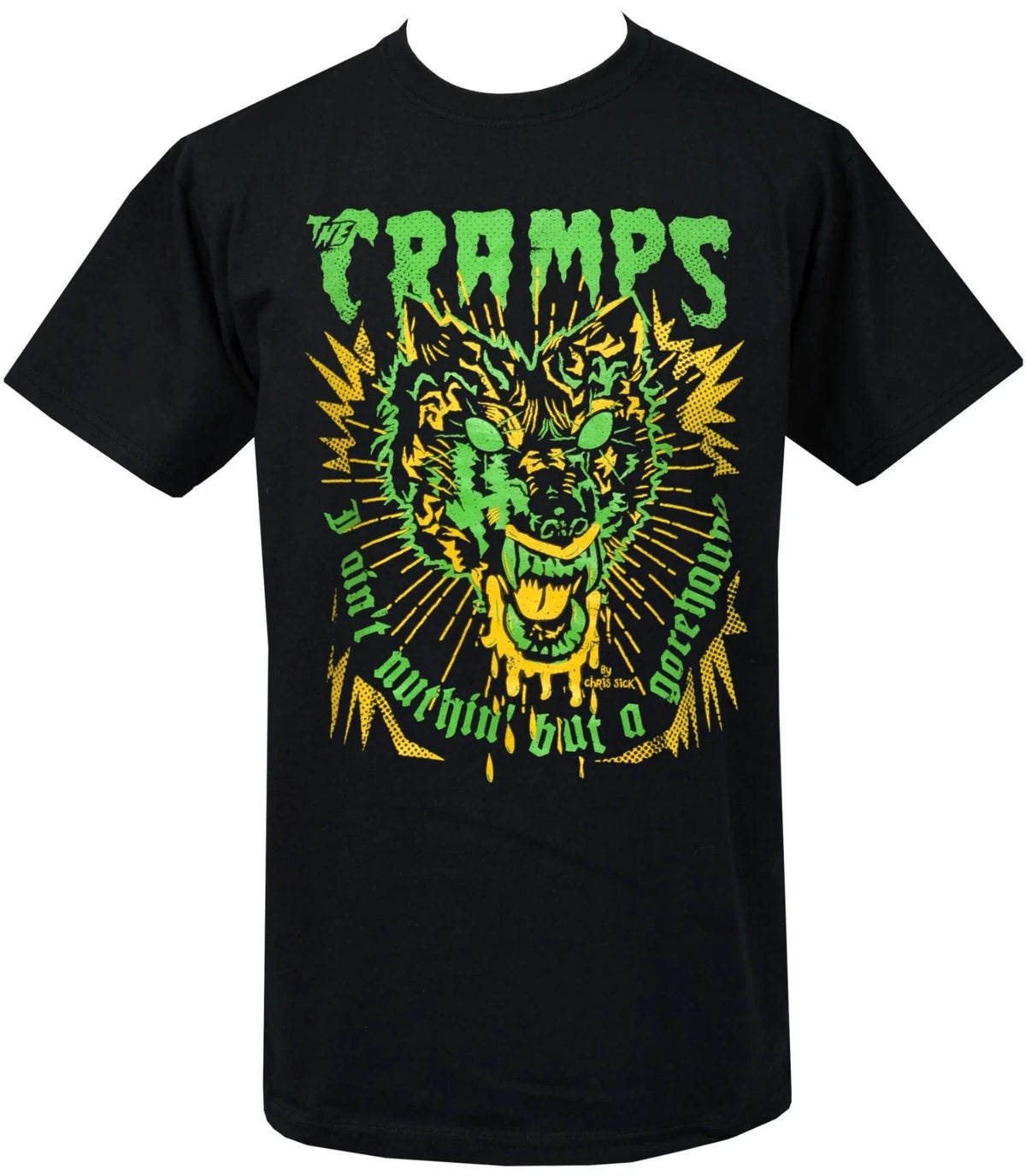 The Cramps Men's Psychobilly T-Shirt Gorehound Garage Punk Lux Interior