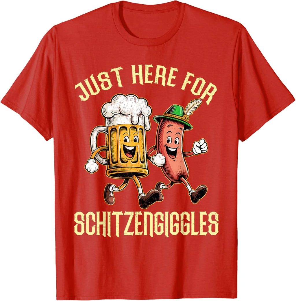 Celebration Just Here For Schitzengiggles Oktoberfest Unisex T-Shirt