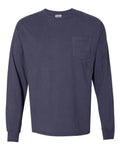ComfortWash by Hanes Unisex Garment-Dyed Long Sleeve T-Shirt With a Pocket - GDH