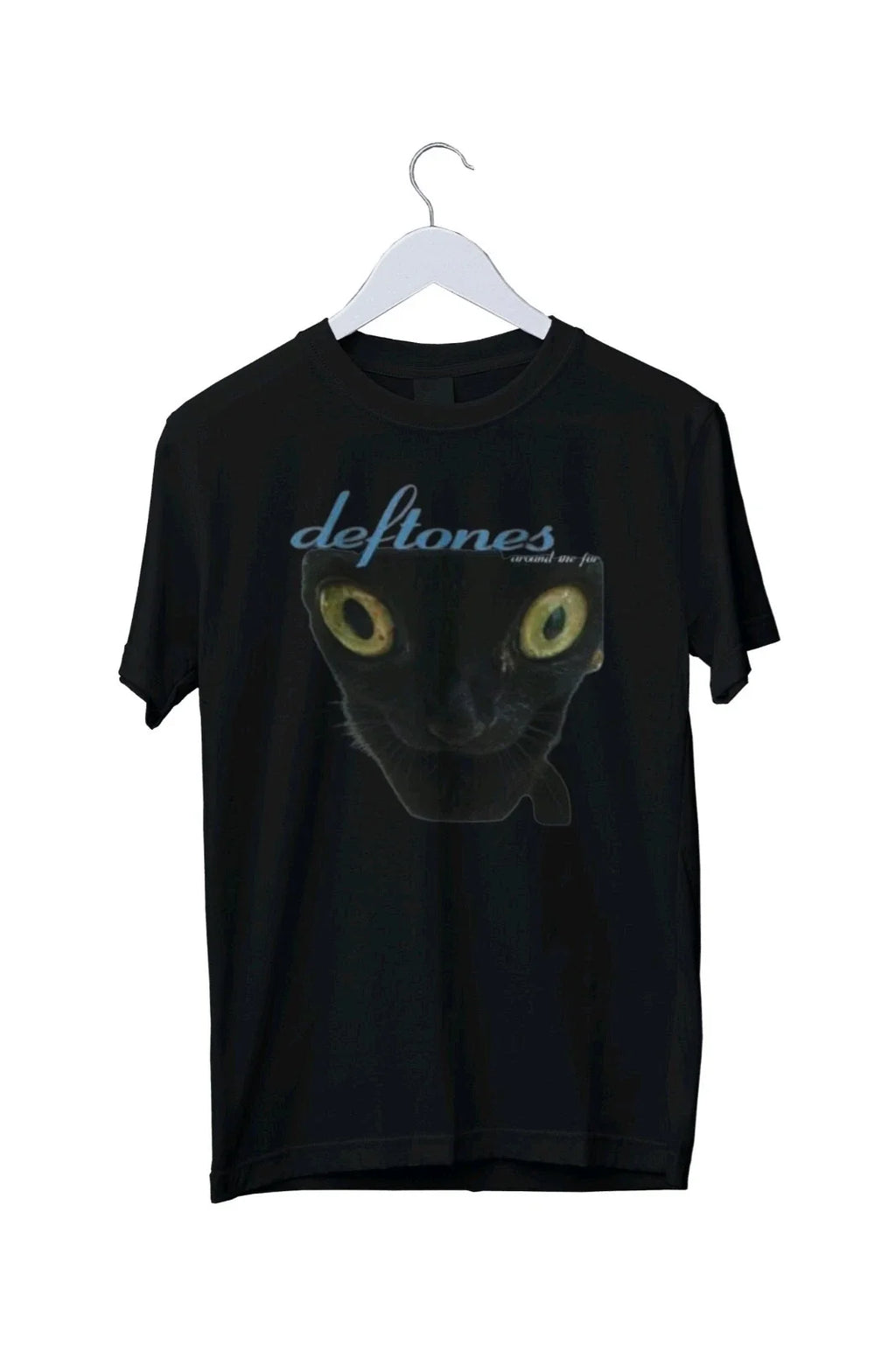 Deftones Around The Fur Cat Graphic T-Shirt Mens Unisex S M L XL 2 3 4 XL