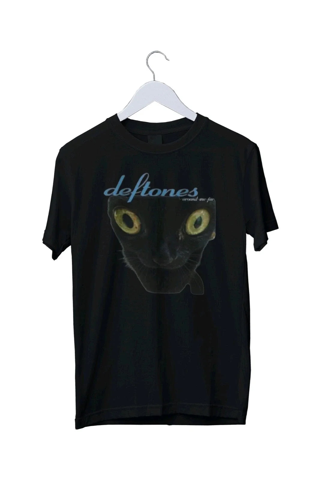 Deftones Around The Fur Cat Graphic T-Shirt Mens Unisex S M L XL 2 3 4 XL
