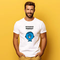 Men's Short Sleeve T-Shirt White, Monsieur Parfait