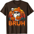 Bruh Ghost Halloween Cute Ghost Trick Or Treat Fun Unisex T-Shirt