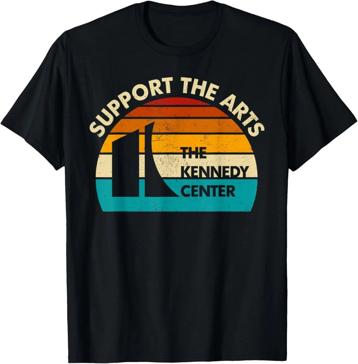 Retro Vintage Kennedy Center Protest Tee Supporting The Arts T-Shirt