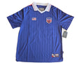 NWT Brooklyn Cloth USA Soccer Jersey Men's L, Retro Pinstripe Collar Shirt