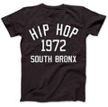New Hip Hop Music Bronx 1972 T-Shirt 100% Premium Cotton Rap Grandmaster Flash