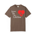 Jesus Is My Lifeline Shirt Christian Shirts for Men Jesus Shirts for Men