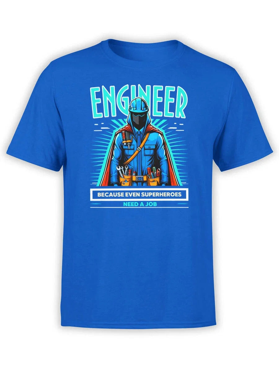 FANTUCCI Engineers T-Shirt Collection | Superhero Shift T-Shirt | Unisex