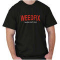 Funny Marijuana Lazy Stoner Weed 420 Gift Womens or Mens Crewneck T Shirt Tee