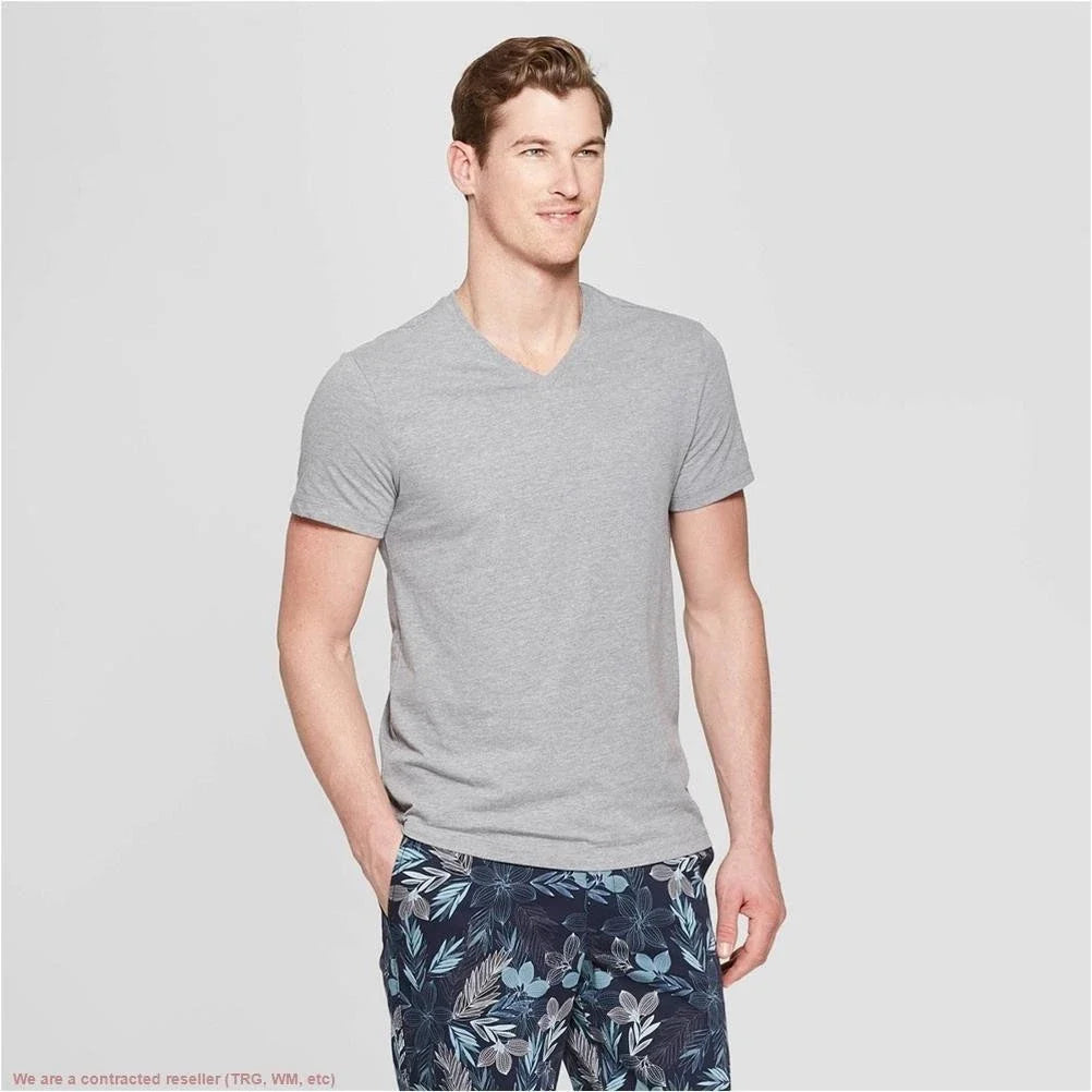 Men's Every Wear V-Neck T-Shirt Goodfellow&Co Gray XL *SEE DEAL!!!*