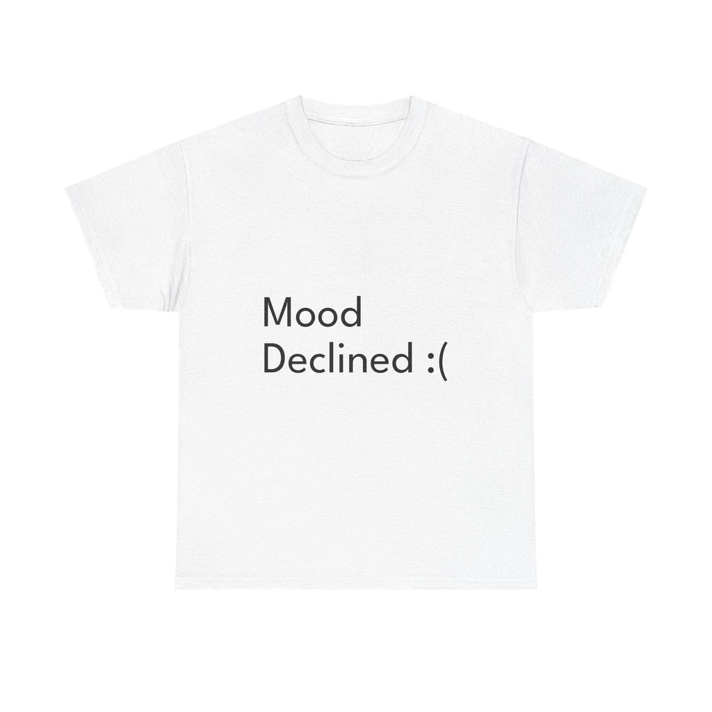 Mood Declined :( Shirt Funny Casual Graphic Tee Joke Gift