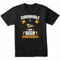 Cornhole and Beer That's Why I'm Here Funny T-Shirt