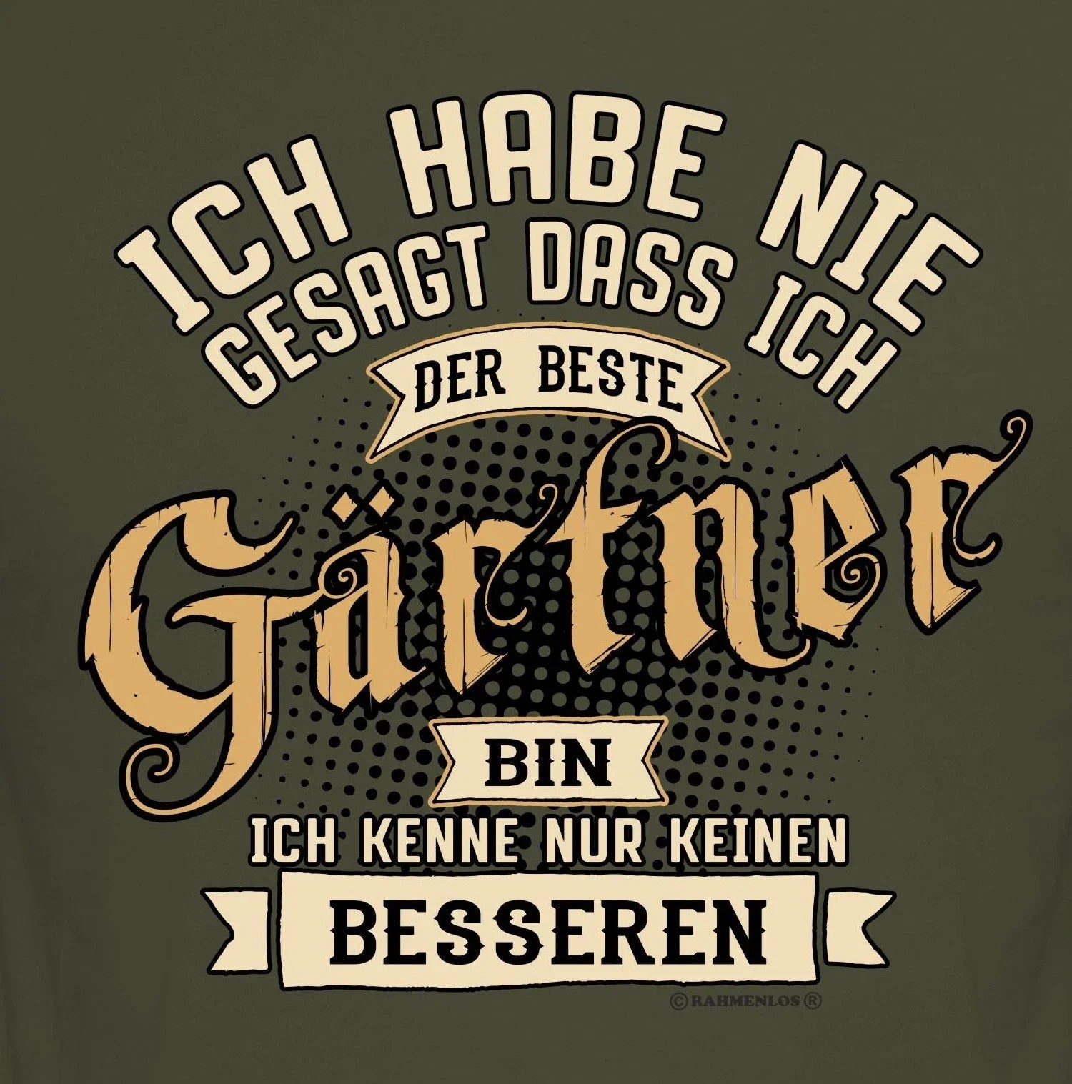 Men's Garden T-Shirt No Better Gardener - Funny Quote Shirts For Men
