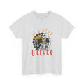It's Beer O'Clock T-Shirt | Skeleton Drinking Beer Graphic Tee, Cotton T-Shirt