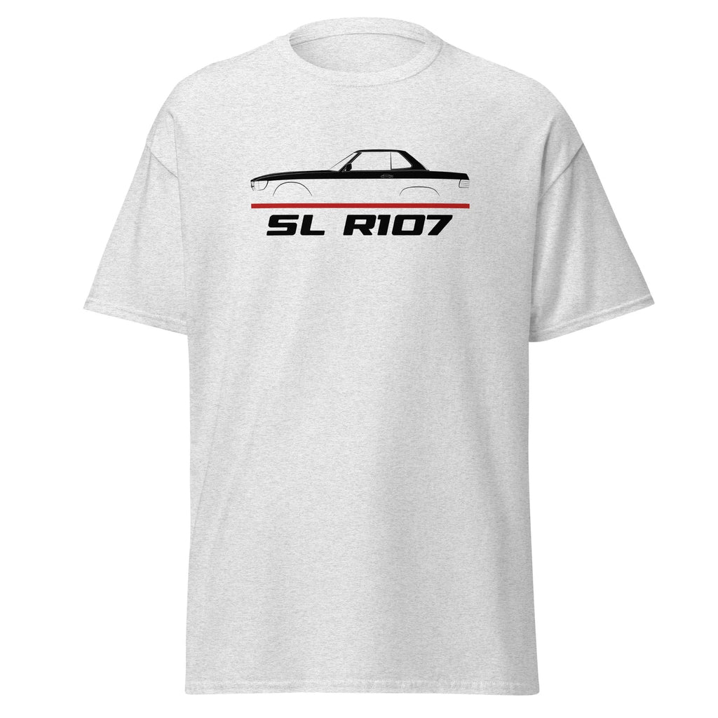 Premium T-Shirt For Mercedes SL Hardtop R107 1971-1989 Car Fans Birthday Gift