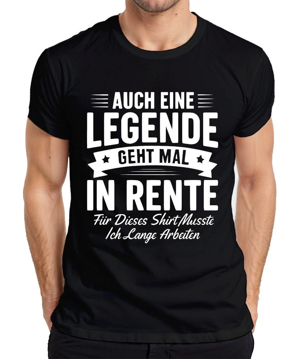 Even A Legend Retires Sometimes Gift Retired Mens T-Shirt
