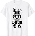 Bruh Six Seven Meme Rabbit Bunny Sunglasses Unisex T-Shirt