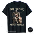 Christian Knight Shirt Prayer Warrior Crusader Tee Armor Of God Religious Gifts