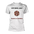 New Model Army (NMA) - THUNDER AND CONSOLATION - White  Official T SHIRT
