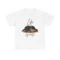 Life Goals Dog Shirt - Funny Lazy Black Lab Sleeping on Coffee Beans T-Shirt Tee