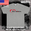 NEW SHIRT DE ROSA ITALIAN BICYCLE LOGO MEN'S T-SHIRT FUNNY AMERICAN SIZE S-5XL
