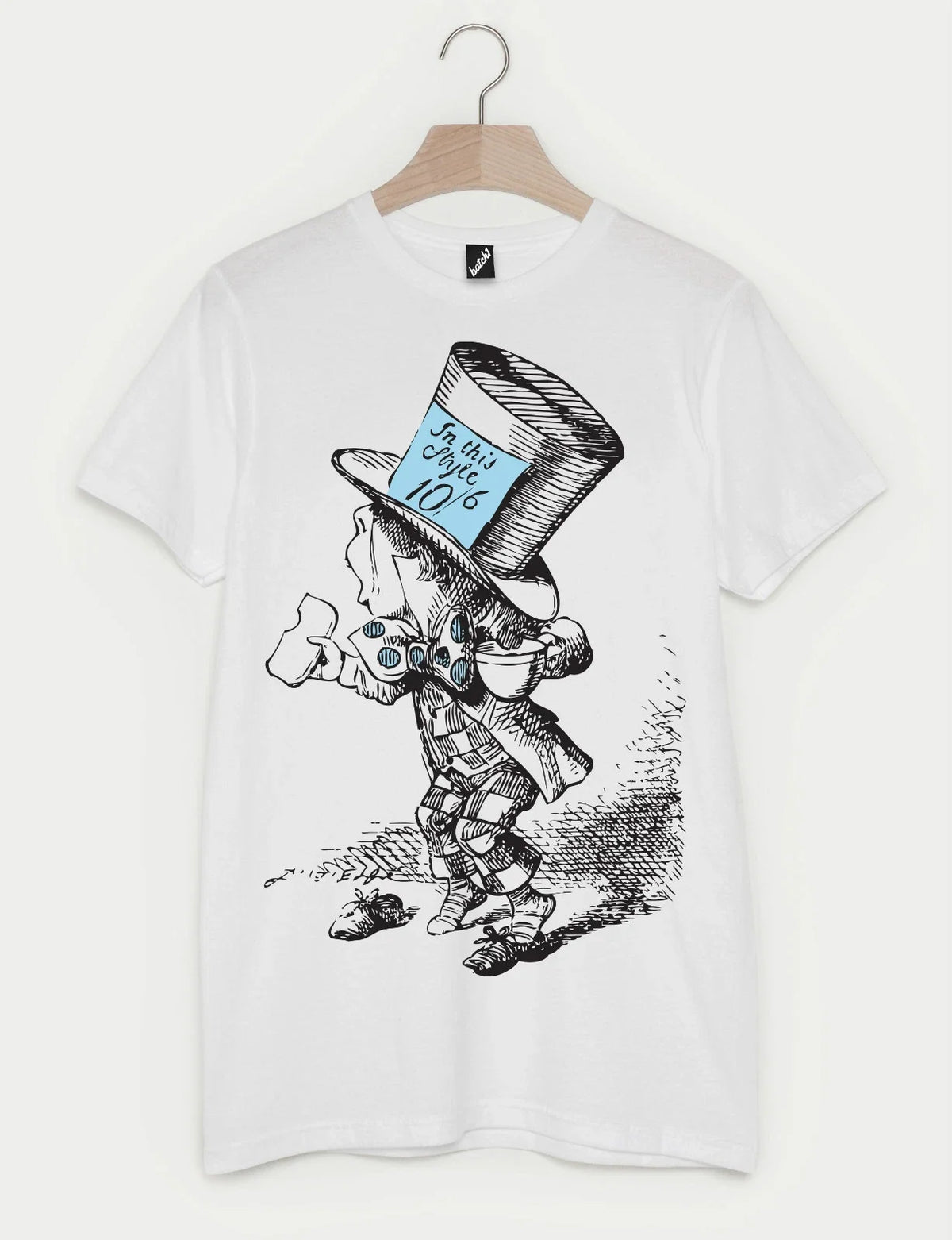 BATCH1 ALICE IN WONDERLAND 150TH ANNIVERSARY MAD HATTER UNISEX T-SHIRT