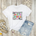 Colorful "Back to School" Word Art T-Shirt - Available in All Sizes