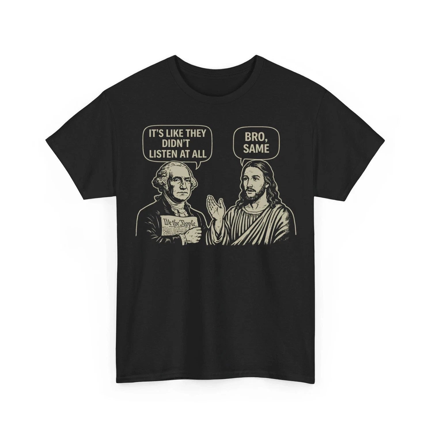 Vintage Its Like They Didnt Listen at All bro Same Meme Unisex T-Shirt
