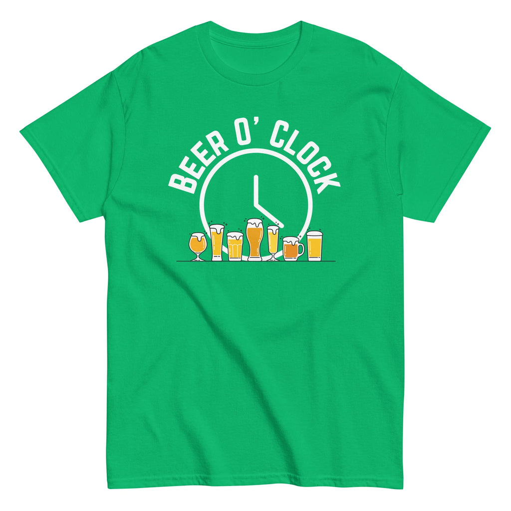 Beer o' Clock St. Patrick's Day Funny T-Shirt S-4X