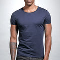Men's Fashionable Pullover V Neck T Shirt Trendy Hipster Look for Summer