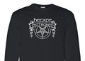 Hecate Enthroned Long Sleeve T-Shirt black metal lamp of murmuur vargrav abigor
