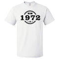 54th Birthday Gift For 54 Year Old Established 1972 T Shirt