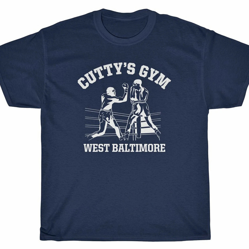 CUTTY'S GYM T-Shirt - The Wire BOXING Baltimore Barksdale - Sizes SMALL - 5X