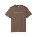 Jesus Loves Me Comfort Colors Shirt | Faith Inspirational Tee | Plus Size Shirts