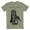 Sleep Token T-Shirt The Summoning Rock Band New Green Official