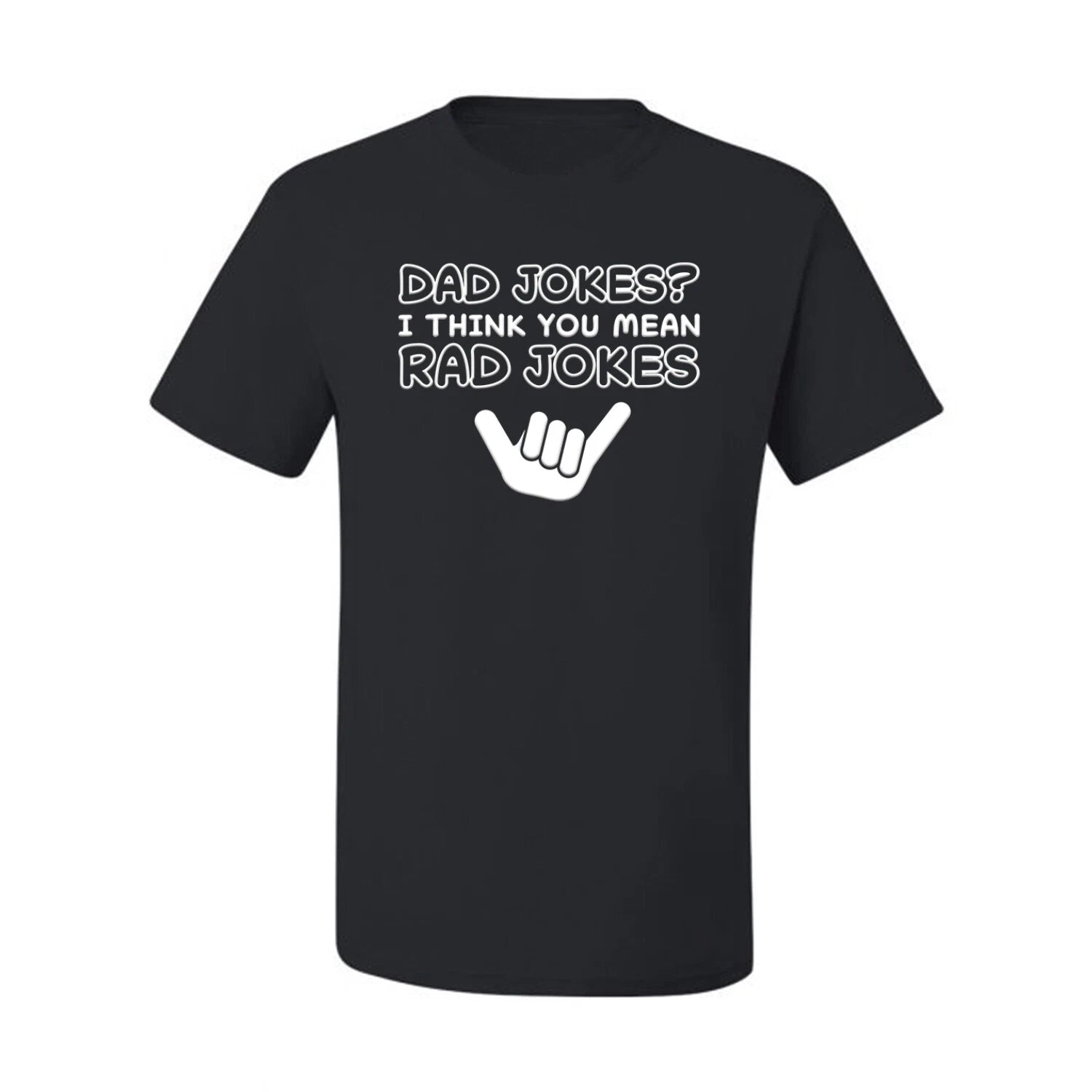 Dad Jokes I think You Mean Rad Jokes Fathers Day Men Graphic Tshirt