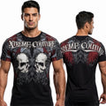 XTREME COUTURE by AFFLICTION Black REDEMPTION Short Sleeve Slim Fit T-shirt NWT