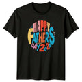 Happy Fathers Day 2024 Mens T-Shirt Stylish Retro Fathers Day Gift For Him