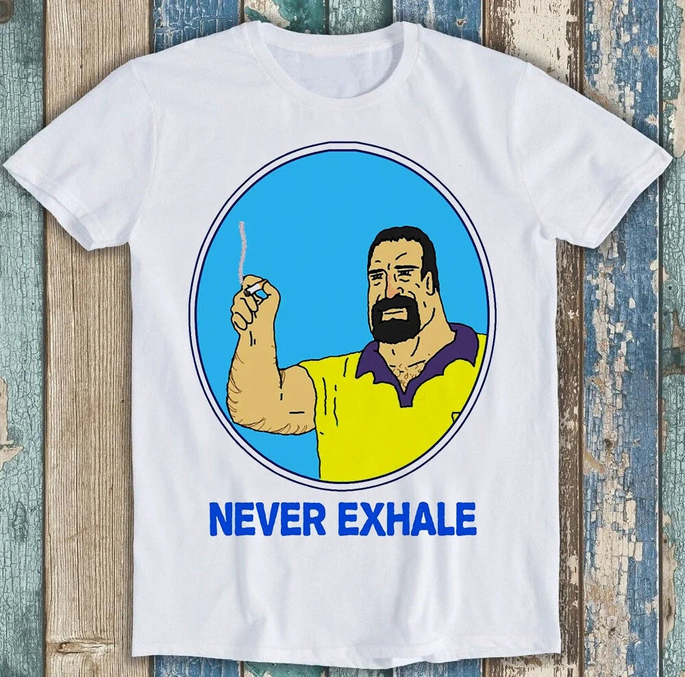 Never Exhale Mike Nolan The Big Lez Show Sassy The Sasquatch Tee T Shirt M1618