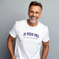 Men's Short Sleeve White, I Can't, I'm Retired T-Shirt