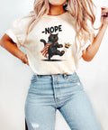 No Kings in America Black Cat Hoodies, No Kings Shirt, Funny Political Meme T-Sh