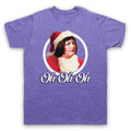 GAVIN & STACEY UNOFFICIAL NESSA SANTA OH OH OH XMAS MENS & WOMENS T-SHIRT