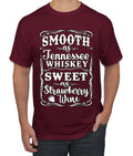 Smooth As Jennessee Whiskey Sweet As Strawberry Wine Men T-Shirt