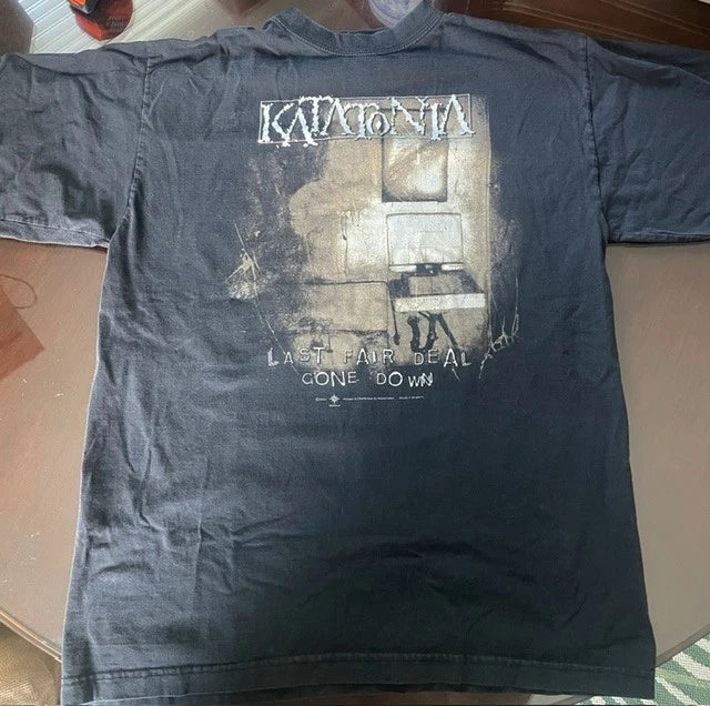 KATATONIA Last Fair Deal Gone Down vintage t-shirt Doom Gothic Black Metal