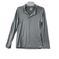 Olivers Henley Shirt Mens Medium Gray Long Sleeve Streetwear Minimalist Camping