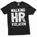 employee funny T-shirt corporate party humorous walking HR violation sarcasm tee